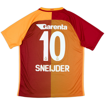 2016-17 Galatasaray Home Shirt Sneijder #10 - 5/10 - (L)