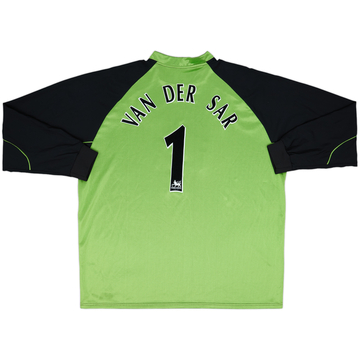 2003-05 Fulham GK Shirt Van Der Sar #1 - 8/10 - (XXL)