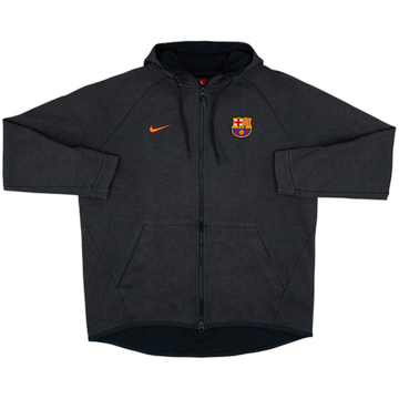 2017-18 Barcelona Nike Hooded Track Jacket - 10/10 - (XL)