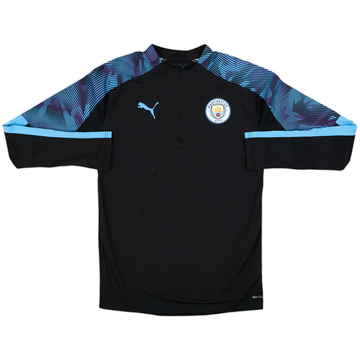 2018-19 Manchester City Puma 1/4 Zip Drill Top - 8/10 - (S)