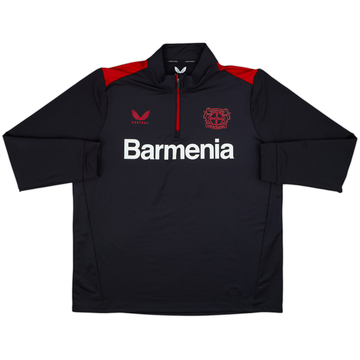 2022-23 Bayer Leverkusen Castore 1/4 Zip Drill Top - 9/10 - (XXL)