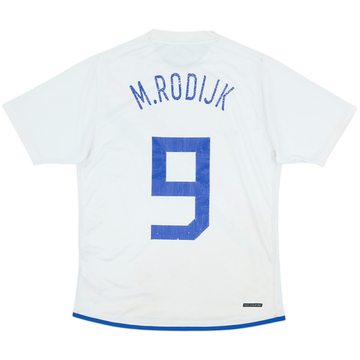 2006-08 Netherlands Away Shirt M.Rodijk #9 - 5/10 - (S)