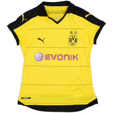 2015-16 Borussia Dortmund Home Shirt - 8/10 - (Women's M)