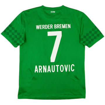 2011-12 Werder Bremen Home Shirt Arnautovic #7 - 6/10 - (S)