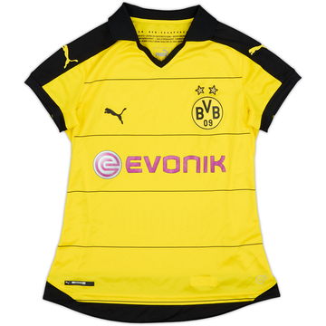 2015-16 Borussia Dortmund Home Shirt - 7/10 - (Women's S)