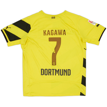 2014-15 Borussia Dortmund Home Shirt Kagawa #7 - 5/10 - (L.Boys)