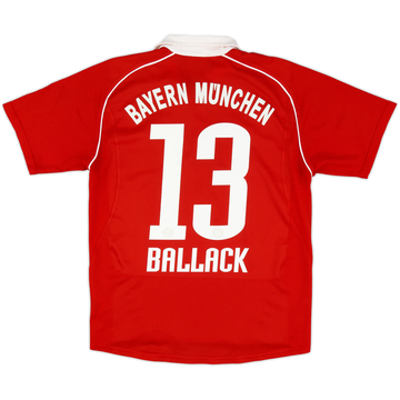 2005-06 Bayern Munich Home Shirt Ballack #13 - 8/10 - (XL.Boys)