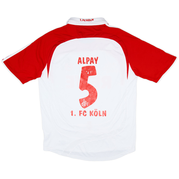2007-08 FC Koln Away Shirt Alpay #5 - 6/10 - (L)
