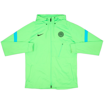 2021-22 Inter Milan Nike Hooded Track Jacket - 10/10 - (L)