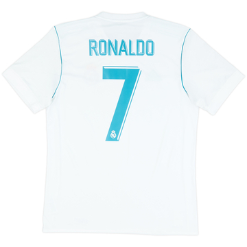 2017-18 Real Madrid Home Shirt Ronaldo #7 - 6/10 - (M)