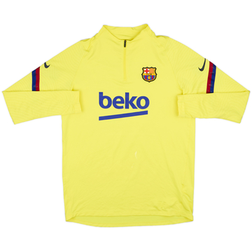 2020-21 Barcelona Nike 1/4 Zip Drill Top - 7/10 - (L)