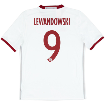 2016-17 Bayern Munich Third Shirt Lewandowski #9 - 8/10 - (XL.Boys)