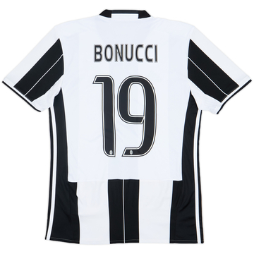 2016-17 Juventus Home Shirt Bonucci #19 - 8/10 - (S)