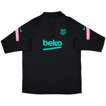 2020-21 Barcelona Nike 1/4 Zip Drill Top - 8/10 - (XL)