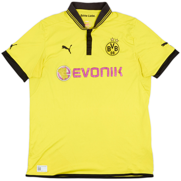 2012-13 Borussia Dortmund Home Shirt - 4/10 - (3XL)