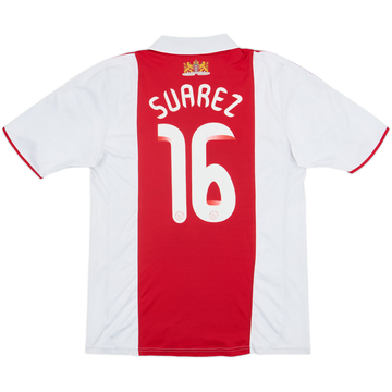 2009-10 Ajax Home Shirt Suarez #16 - 4/10 - (M)