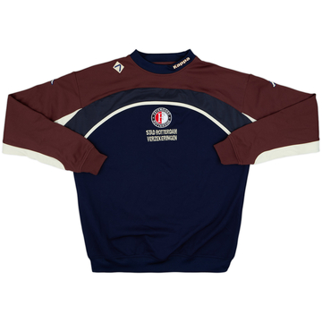 2001-02 Feyenoord Kappa Sweat Top - 7/10 - (L)