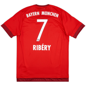 2015-16 Bayern Munich Home Shirt Ribery #7 - 10/10 - (L)