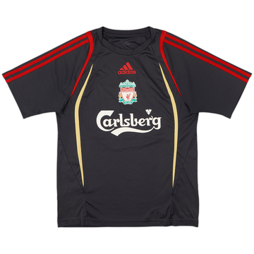 2009-10 Liverpool adidas Training Shirt - 8/10 - (S)