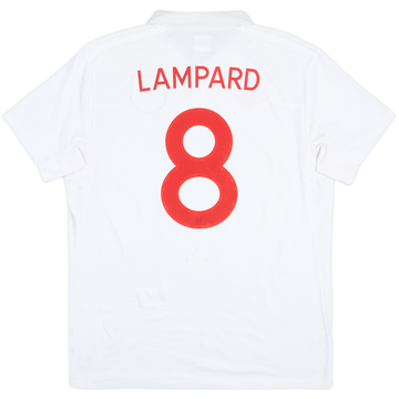 2009-10 England Home Shirt Lampard #8 - 6/10 - (L)