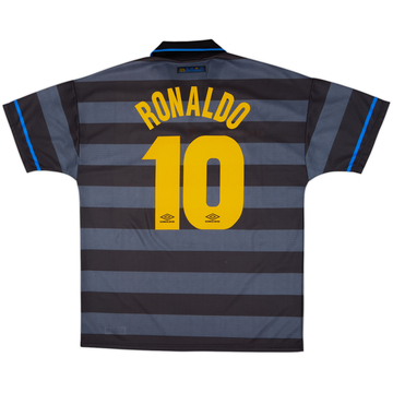 1997-98 Inter Milan Third Shirt Ronaldo #10 - 9/10 - (L)