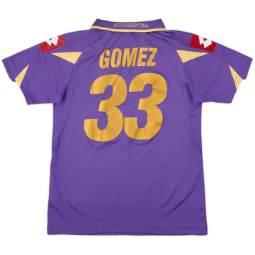 2010-11 Fiorentina Home Shirt Gomez #33 - 6/10 - (M.Boys)
