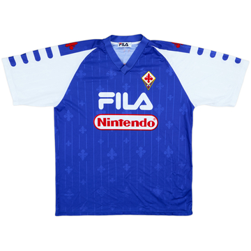 1998-99 Fiorentina Fila Training Shirt - 8/10 - (XL)
