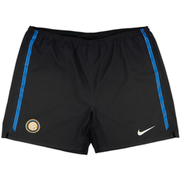 2010-11 Inter Milan Player Issue Home Shorts - 4/10 - (L)