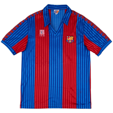 1989-92 Barcelona Home Shirt - 6/10 - (XL)