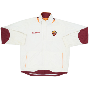 2005-06 Roma Diadora Track Jacket - 5/10 - (XL)