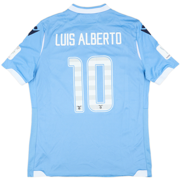 2019-20 Lazio 'Supercoppa' Home Shirt Luis Alberto #10 - 9/10 - (XL)