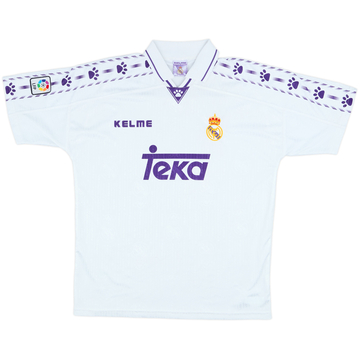 1996-97 Real Madrid Home Shirt - 8/10 - (XL)