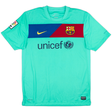 2010-11 Barcelona Away Shirt Messi #10 - 6/10 - (M)