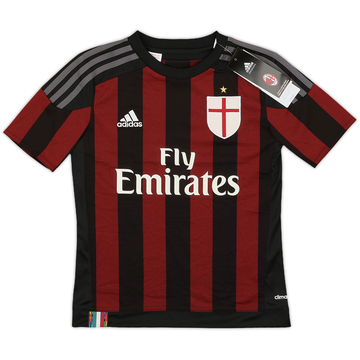 2015-16 AC Milan Home Shirt (S.Boys)