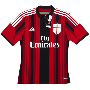 2014-15 AC Milan Home Shirt (S)