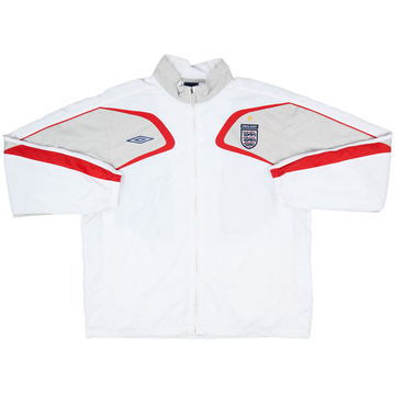 2006-08 England Umbro Track Jacket - 8/10 - (XL)