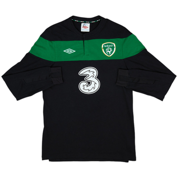 2011-12 Ireland Away L/S Shirt - 8/10 - (XL.Boys)
