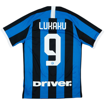 2019-20 Inter Milan Home Shirt Lukaku #9 (S)