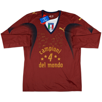 2006 Italy 'Campioni Del Mondo' 'Signed' GK Shirt (XL)