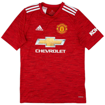 2020-21 Manchester United Home Shirt - 6/10 - (XL.Boys)