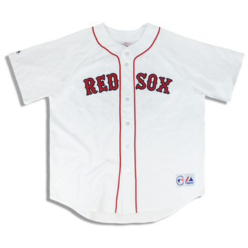 2005-08 Boston Red Sox Majestic Jersey (Home) Y