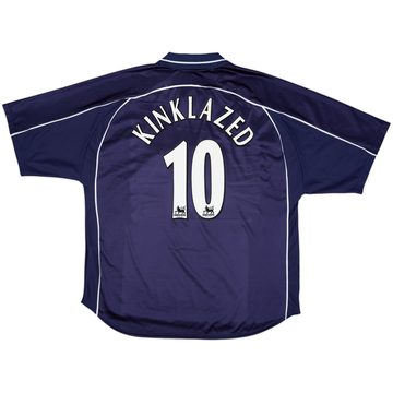 2000-01 Derby County Away Shirt Kinkladze #10 - 8/10 - (XXL)