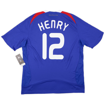 2007-08 France Home Shirt Henry #12 (L)