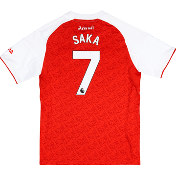 2025-26 Arsenal Home Shirt Saka #7 (KIDS)