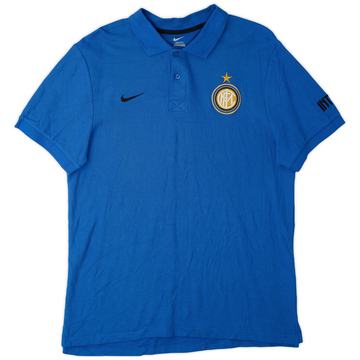 2011-12 Inter MIlan Nike Polo Shirt - 9/10 - (L)