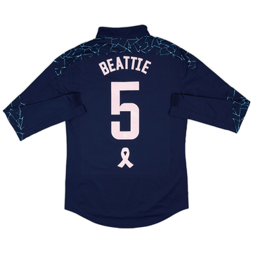 2020-21 Manchester City Player Issue Training Top Beattie #5 - 9/10 - (M)