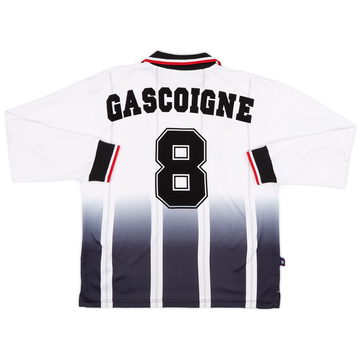 1997-99 Rangers Away L/S Shirt Gascoigne #8 - 6/10 - (M)