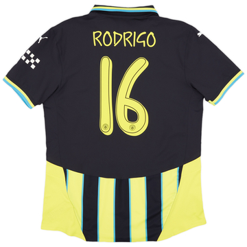 2024-25 Manchester City Authentic Away Shirt Rodrigo #16