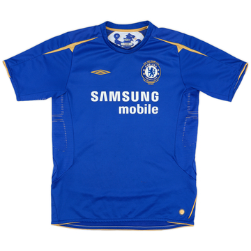 2005-06 Chelsea Centenary Home Shirt - 7/10 - (XL.Boys)