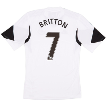 2013-14 Swansea Home Shirt Britton #7 (S)